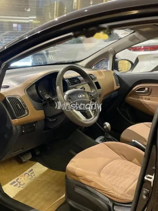 Kia Rio 2015 Black Used for Sale - 3