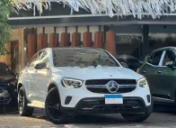 مرسيدس GLC 300 2020 أبيض مستعملة للبيع