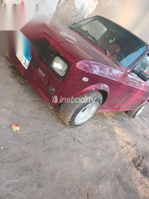 فيات 128 1990 أحمر مستعملة للبيع - 2