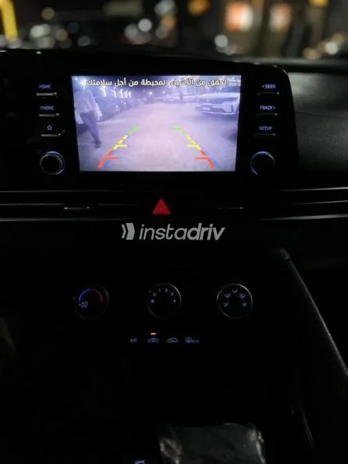 هيونداي إلنترا 2021 أسود مستعملة للبيع - 5