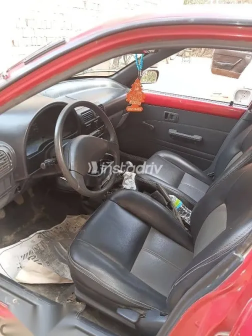 تويوتا ستارليت 1991 أحمر مستعملة للبيع - 8