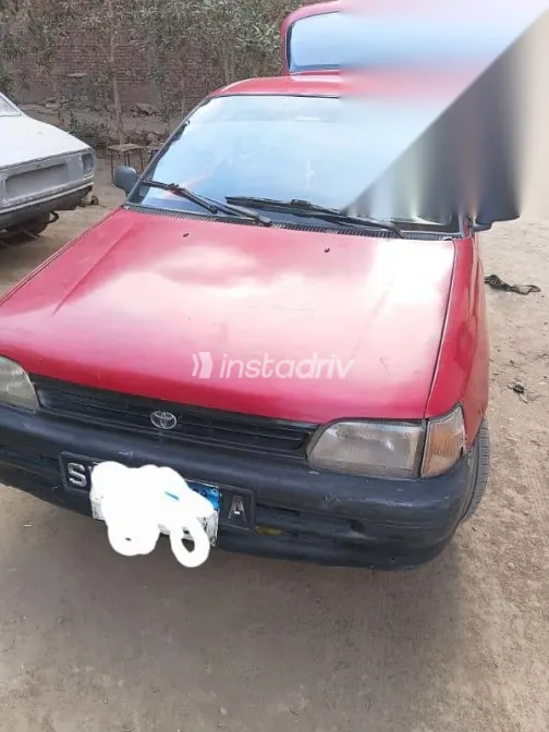 تويوتا ستارليت 1991 أحمر مستعملة للبيع - 9