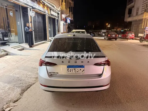سكودا اوكتافيا 2024 فضي مستعملة للبيع - 5