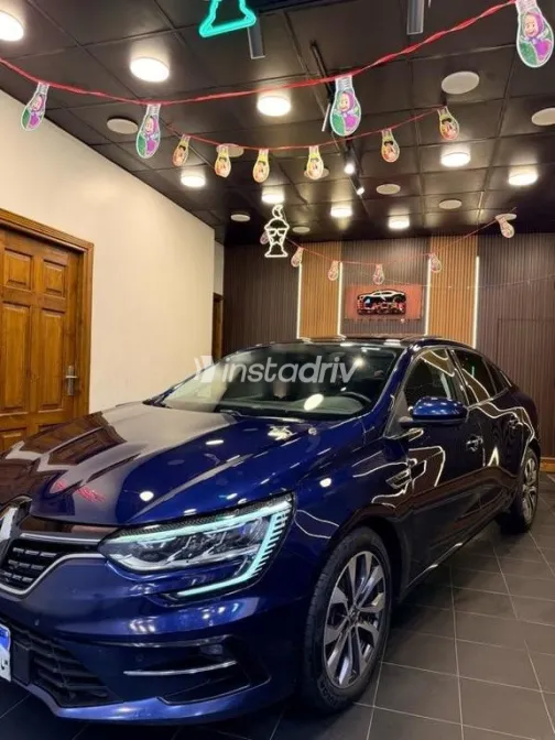 رينو ميجان 2022 أزرق غامق مستعملة للبيع - 5