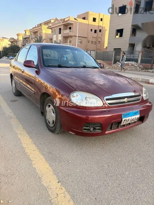 Chevrolet Lanos 2011 Burgundy Used for Sale - 4