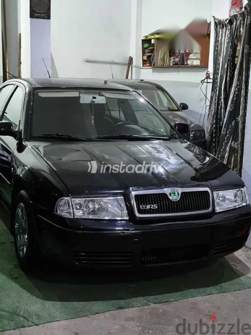 سكودا اوكتافيا 2007 أسود مستعملة للبيع - 1
