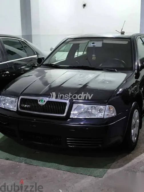 سكودا اوكتافيا 2007 أسود مستعملة للبيع - 3