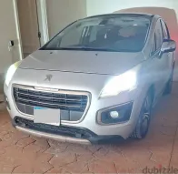 بيجو 3008 2015 فضي مستعملة للبيع
