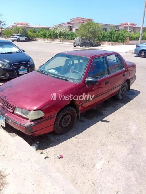 Hyundai Excel 1998 Dark Red Used for Sale - 3