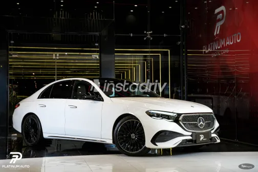 Mercedes E 200 2025 White Used for Sale - 3