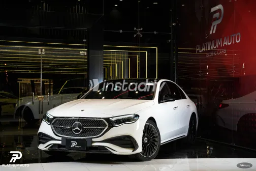 Mercedes E 200 2025 White Used for Sale - 10