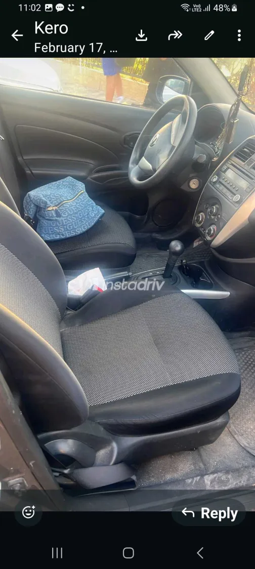 نيسان صنى 2016 أبيض مستعملة للبيع - 1