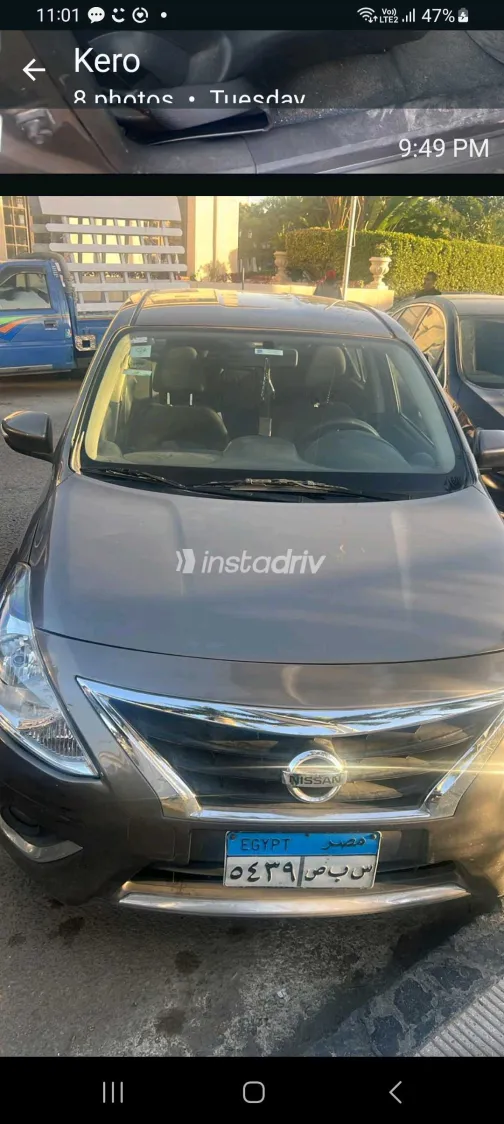 نيسان صنى 2016 أبيض مستعملة للبيع - 5