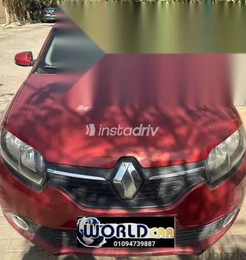 رينو لوجان 2016 أحمر مستعملة للبيع - 1