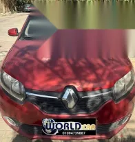 رينو لوجان 2016 أحمر مستعملة للبيع