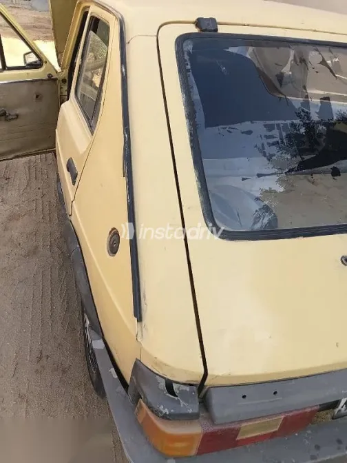 فيات 127 1983 أصفر مستعملة للبيع - 2