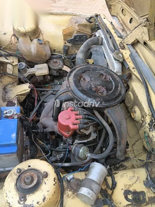 فيات 127 1983 أصفر مستعملة للبيع - 10