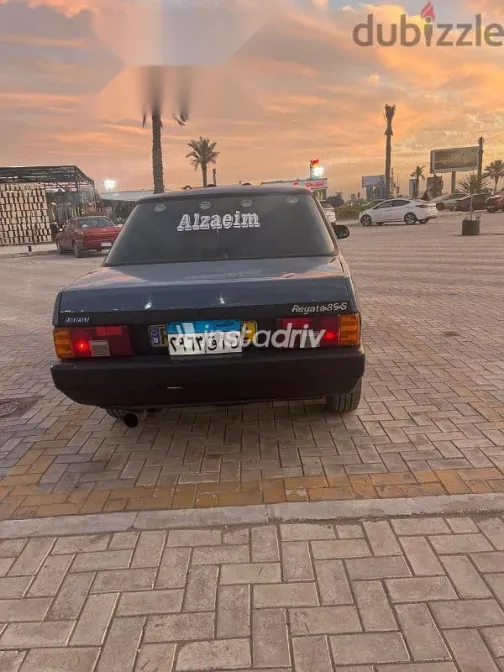 فيات ريجاتا 1986 أزرق غامق مستعملة للبيع - 3