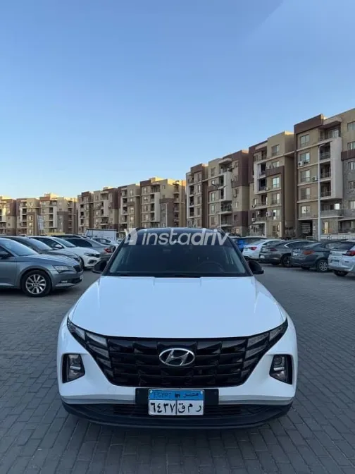 هيونداي توسان 2021 أبيض مستعملة للبيع - 3