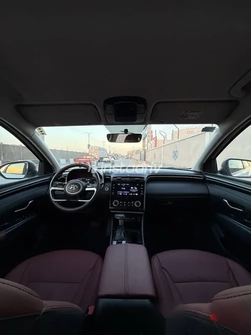 هيونداي توسان 2021 أبيض مستعملة للبيع - 8