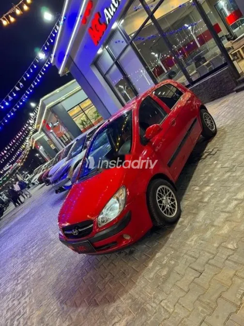 هيونداي جيتز 2010 أحمر مستعملة للبيع - 2