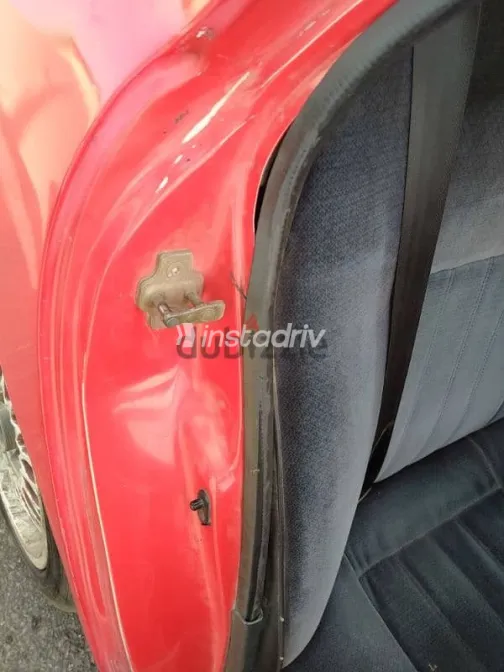 دايو لانوس 2000 أحمر مستعملة للبيع - 4