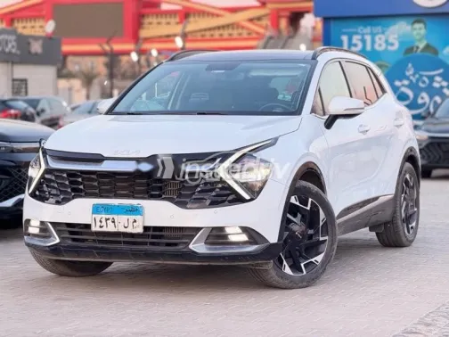 كيا سبورتاج 2024 أبيض مستعملة للبيع - 2