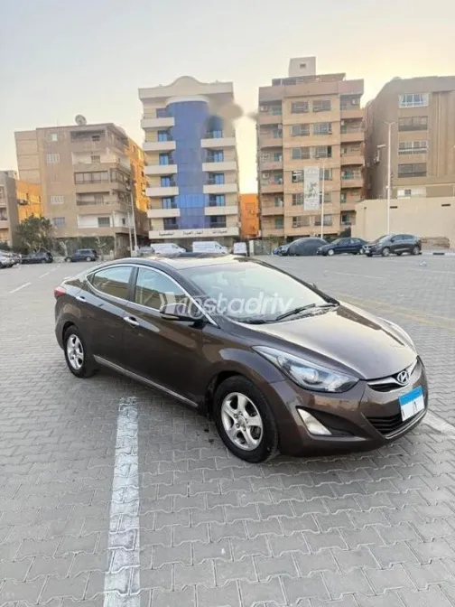 Hyundai Elantra 2015 Brown Used for Sale - 1