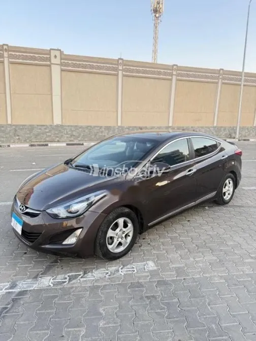 Hyundai Elantra 2015 Brown Used for Sale - 2