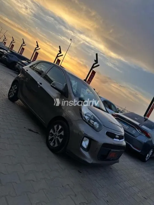 كيا بيكانتو 2017 بني مستعملة للبيع - 3