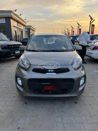 كيا بيكانتو 2017 بني مستعملة للبيع