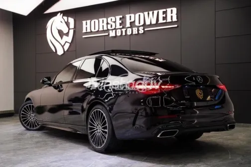 مرسيدس C 180 2025 أسود مستعملة للبيع - 3