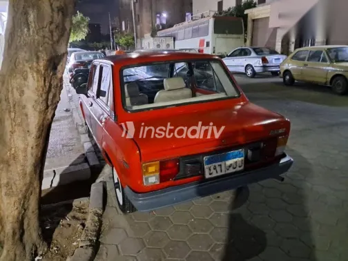 فيات 128 1984 أحمر مستعملة للبيع - 4