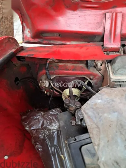 فيات 128 1984 أحمر مستعملة للبيع - 9