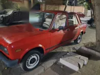 فيات 128 1984 أحمر مستعملة للبيع