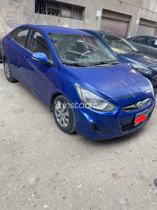 هيونداي اكسنت RB 2011 أبيض مستعملة للبيع - 3