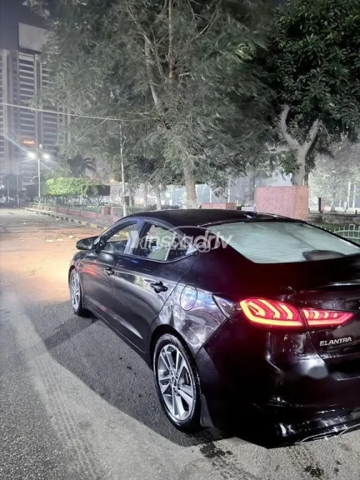 Hyundai Elantra AD 2019 Black Used for Sale - 2