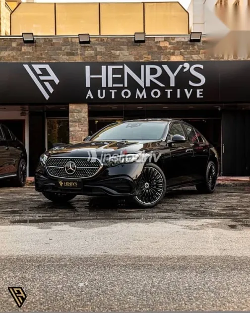 مرسيدس E 300 2025 أسود جديدة للبيع - 2