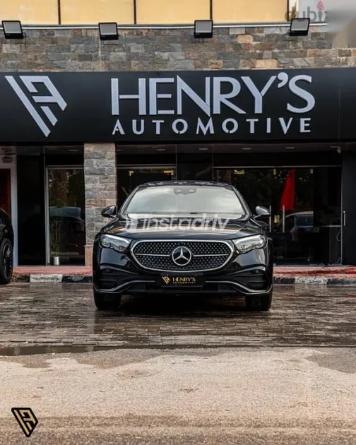 مرسيدس E 300 2025 أسود جديدة للبيع - 7