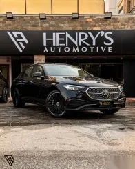 مرسيدس E 300 2025 أسود جديدة للبيع