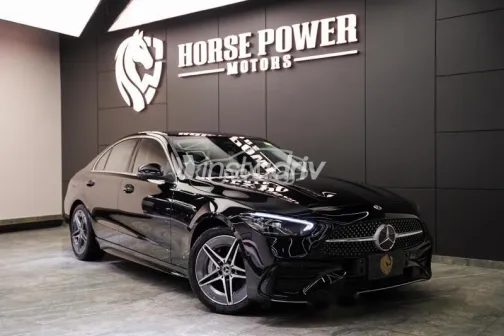 مرسيدس C 180 2025 أسود مستعملة للبيع - 3