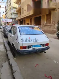 فيات 127 1978 أبيض مستعملة للبيع