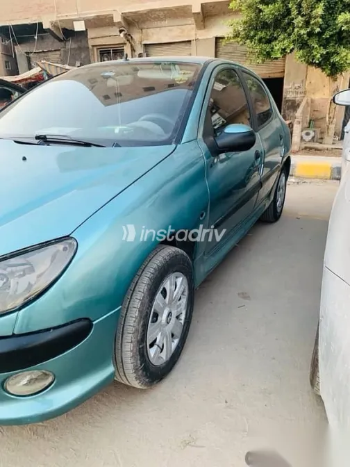 بيجو 206 2001 أخضر مستعملة للبيع - 5