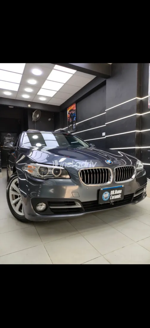 بي ام دبليو 520 2016 أبيض مستعملة للبيع - 2