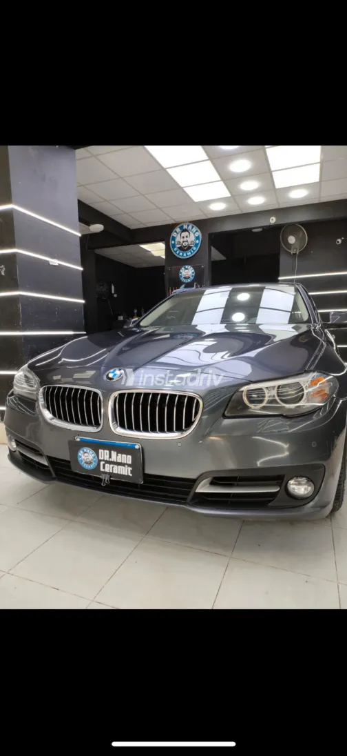 بي ام دبليو 520 2016 أبيض مستعملة للبيع - 3