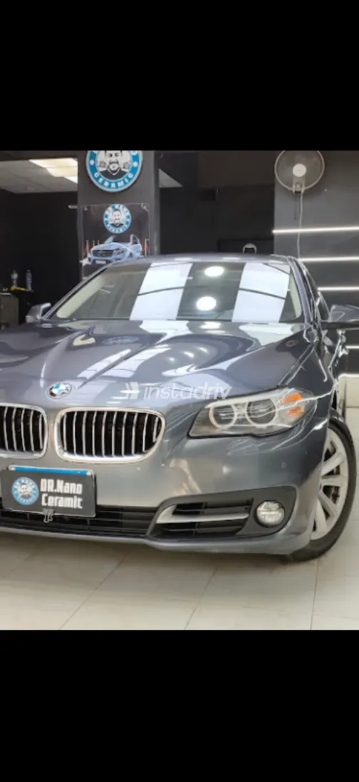 بي ام دبليو 520 2016 أبيض مستعملة للبيع - 4