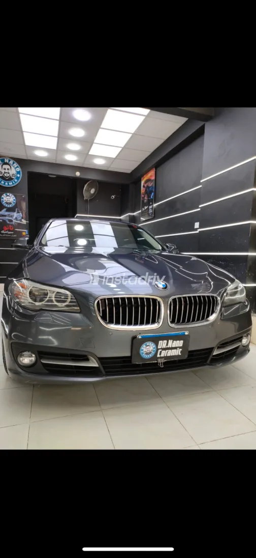 بي ام دبليو 520 2016 أبيض مستعملة للبيع - 5
