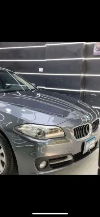 بي ام دبليو 520 2016 أبيض مستعملة للبيع