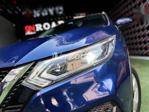 نيسان قشقاي 2021 أزرق غامق مستعملة للبيع - 2