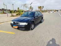 سكودا اوكتافيا A4 2002 أسود مستعملة للبيع